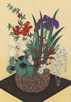 Bakufu Ono, Japanese Woodblock Print Artist 