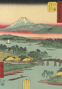 Hiroshige I Utagawa, Hiroshige Ando, Japanese Woodblock Print Artist 