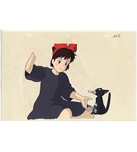 Original Kiki's Delivery Service Anime Cel, studio ghibli, hayao miyazaki