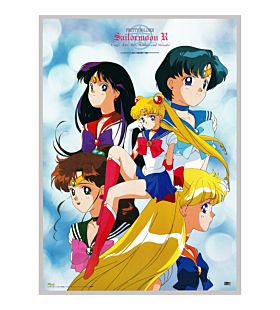 Anime Poster, Sailor Moon, Japanese Animation, Authentic Japanese Vintage Poster, Sailor Moon R