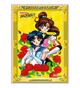 japanese art,Original Sailor Moon Sailor Stars Anime Poster, japanese animation, vintage anime, sailor moon, sailor mercury, sailor jupiter