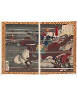 toyonobu utagawa, lord baba, warrior print, samurai