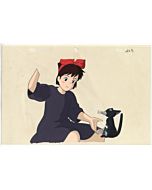Original Kiki's Delivery Service Anime Cel, studio ghibli, hayao miyazaki