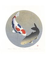 kunio kaneko, whisper whisper 2020, japanese koi fish, contemporary art