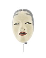 Zo'onna, Noh Mask of a Woman, Traditional, Wood, Theatre, Original Japanese antique