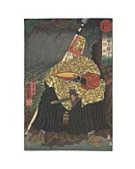 Kuniyoshi Utagawa, 12 Signs of the Zodiac, Mouse, Japanese woodblock print, Japanese antique