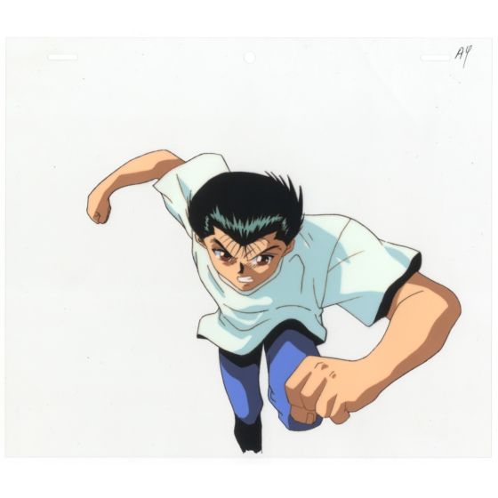 Anime Cel, Yu Yu Hakusho, Japanese Animation, Original Animation Celluloid