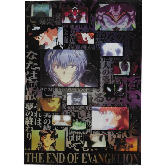 Anime Poster, Evangelion, Japanese Animation, Authentic Japanese Vintage Poster