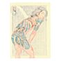 japanese woodblock print, contemporary art, tattoo design, irezumi, paul binnie