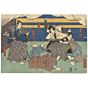 toyokuni III, kabuki, samurai, warrior, japanese woodblock print