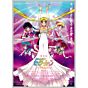 japanese art, Original Sailor Moon Anime Poster, vintage animation, shoujo, magical girl, sailor moon, sailor mercury, sailor mars, sailor jupiter