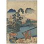 Sadahide Utagawa, 108 Heroes of the Suikoden, warrior, japanese woodblock print
