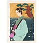 Paul Binnie, Hagoromo, Feathered Robe, Angel, Buddhism, Contemporary, Beauty, Original Japanese woodblock print