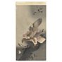 Koson Ohara, Eagle with Outspread Wings, bird, japanese woodblock print, japanese antique