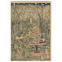Kuniyoshi Utagawa, Peach Garden, Three Kingdoms, japanese woodblock print, japanese antique