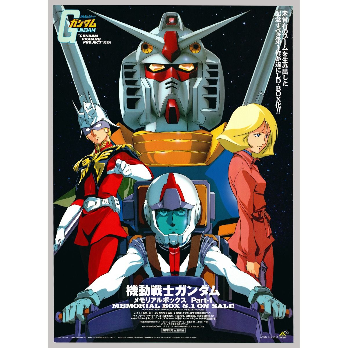 Buy Original Mobile Suit Gundam Anime Poster Online