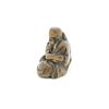 Wooden Netsuke, Fukurojuku, Lucky God, Figurine, Carving, Original Japanese antique