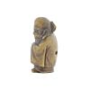 Wooden Netsuke, Shouxing, God of Longevity, Japanese antique, japanese folklore