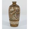 japanese art, japanese antique, ceramics, pottery, satsuma, meizan, 19th century