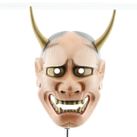 Hannya, Noh Theatre Mask of a Woman Turned into Demon, 20th century
