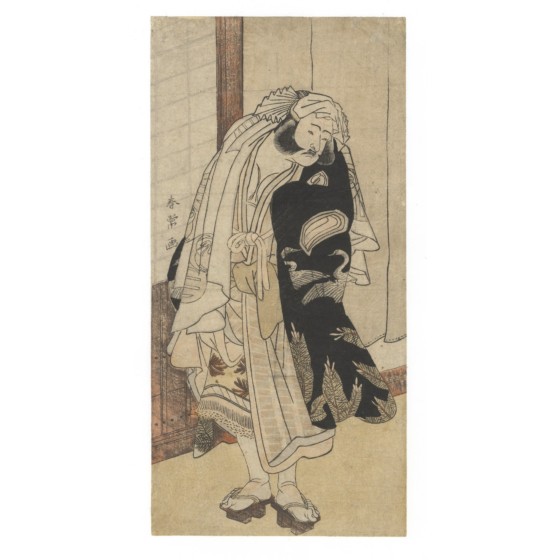 Shunjo Katsukawa, Kabuki Actor Iwai Hanshiro IV, Edo Period