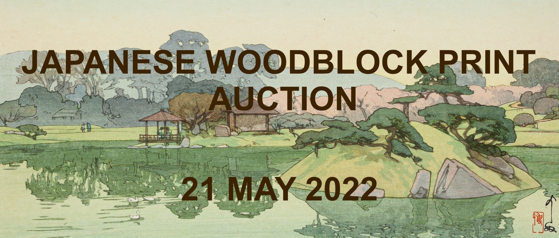 Japanese Woodblock Print Live Auction - 21 May 2022